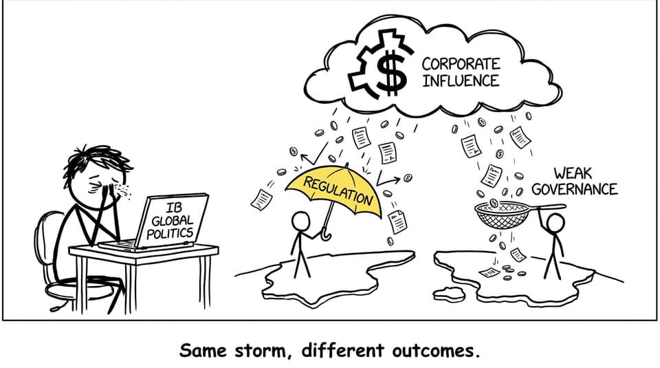 Same storm, different outcomes