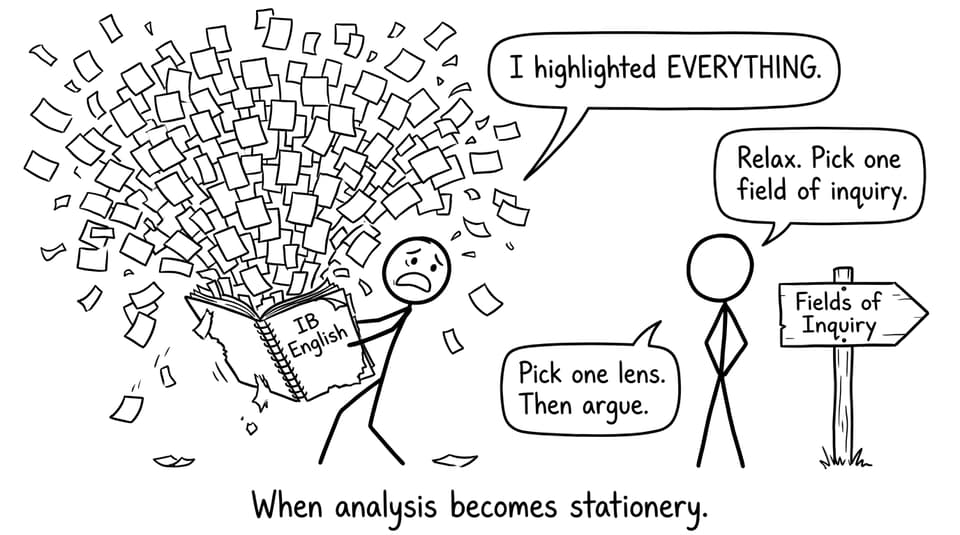 A student vs. a notebook full of highlights