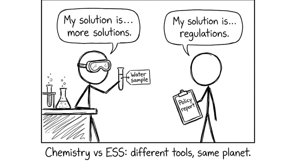 Chemistry vs ESS tools joke