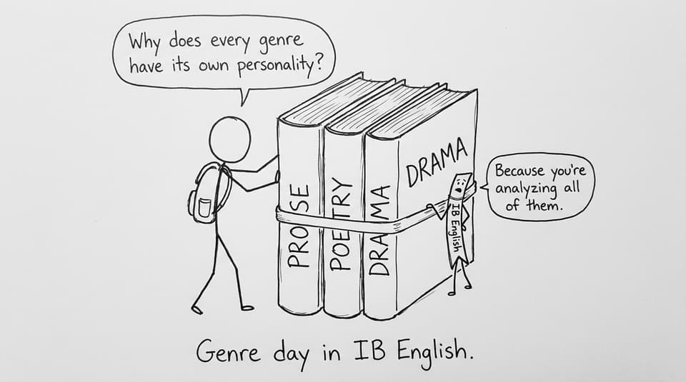 Genre day in IB English