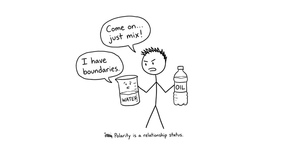Polarity is a relationship status