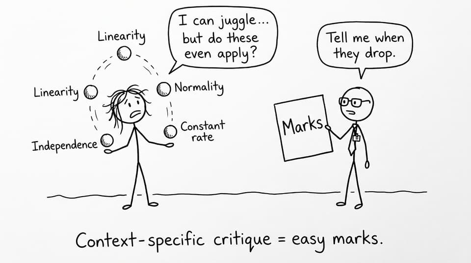 IB Math assumptions juggling comic