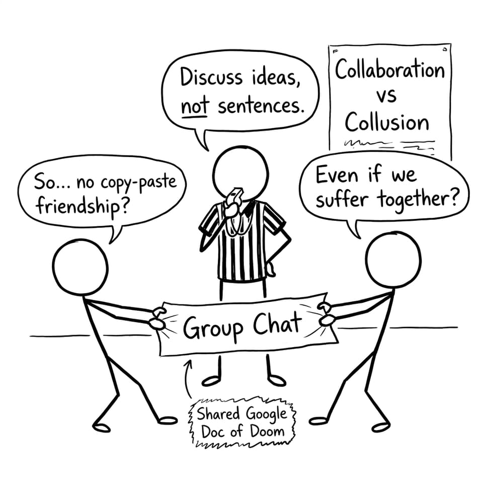 Collaboration vs Collusion