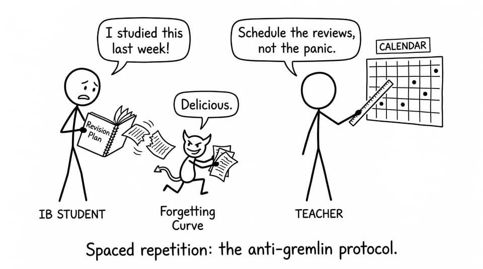 Spaced repetition anti-gremlin protocol