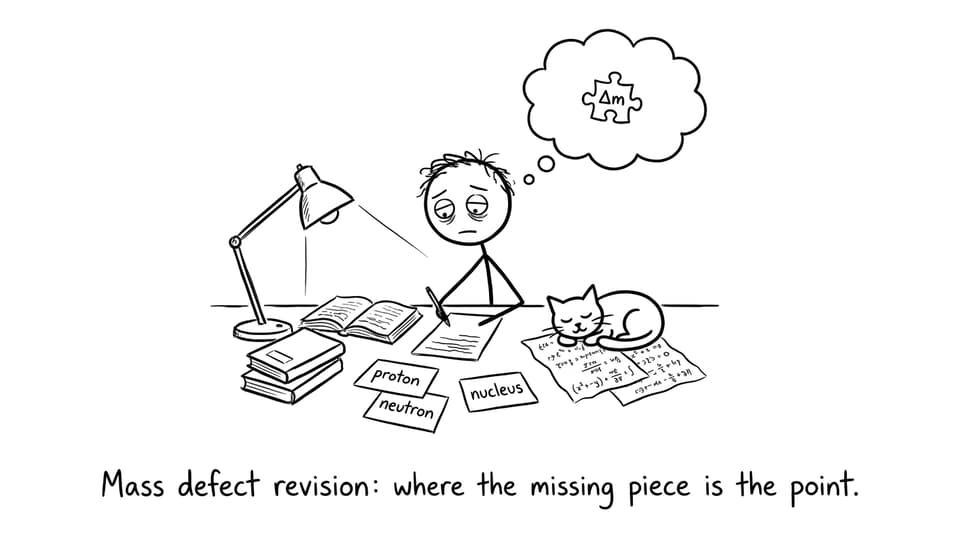 Late-night flashcards comic