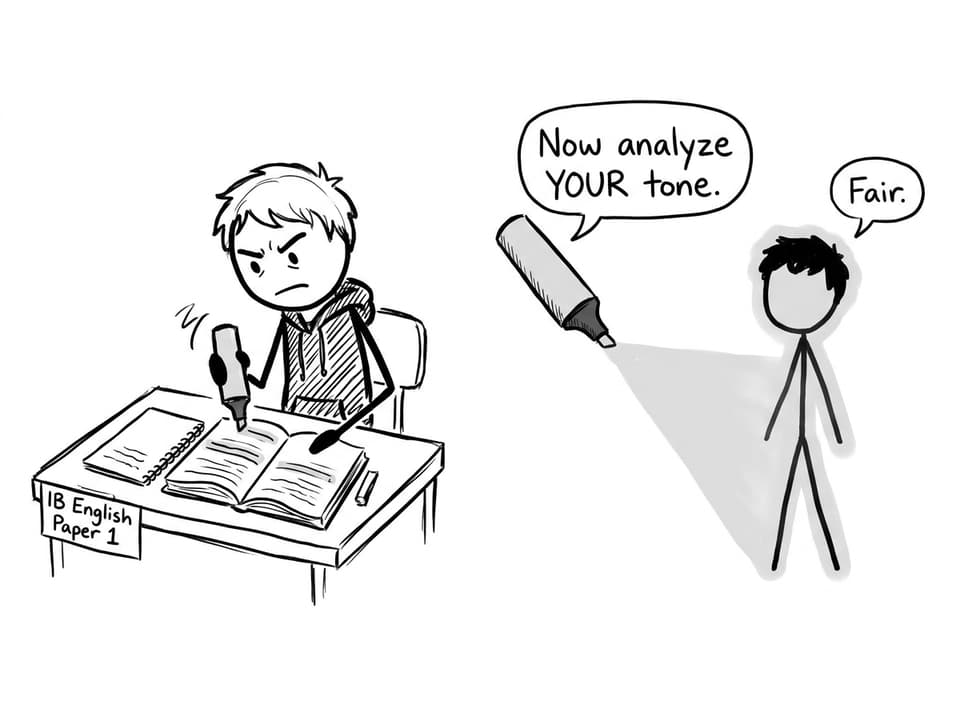 The highlighter demands analysis