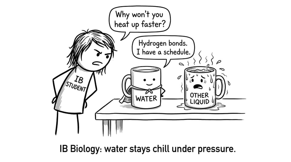Water stays chill under pressure