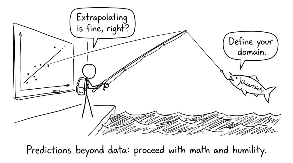 Comic about extrapolation and domain