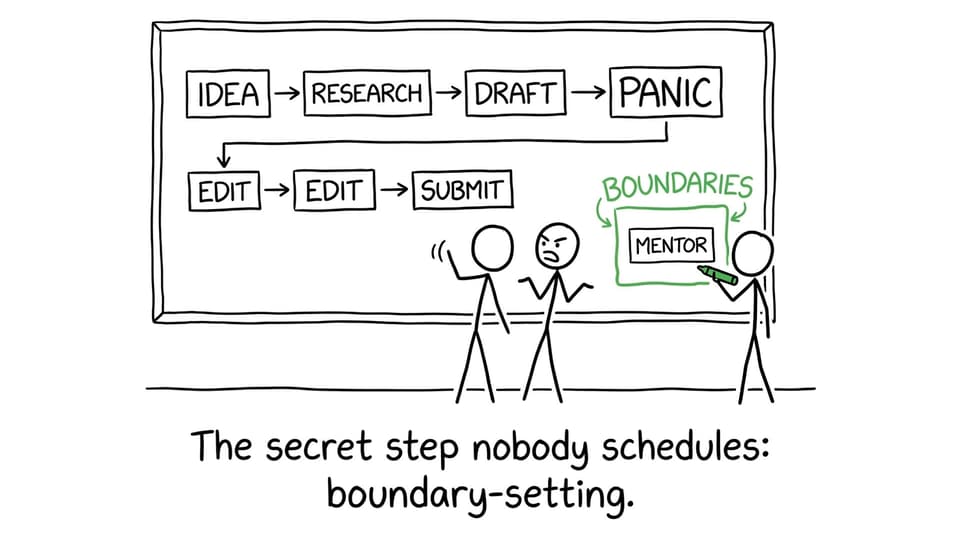 Flowchart includes a tiny box labeled “Boundaries”