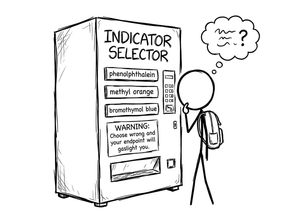 Indicator vending machine joke