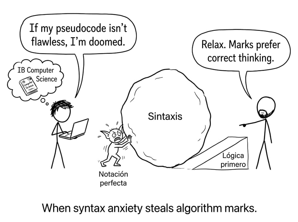Syntax anxiety vs logic first