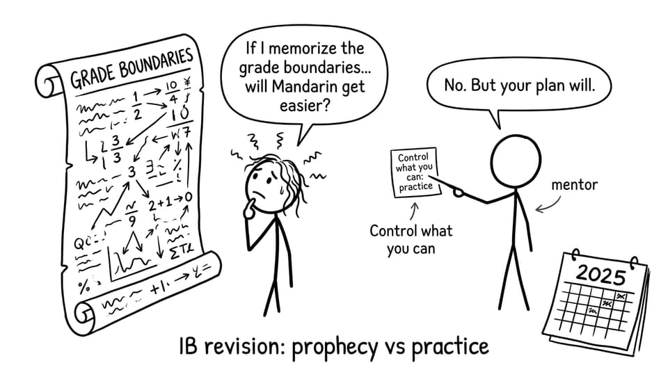 IB revision: prophecy vs practice