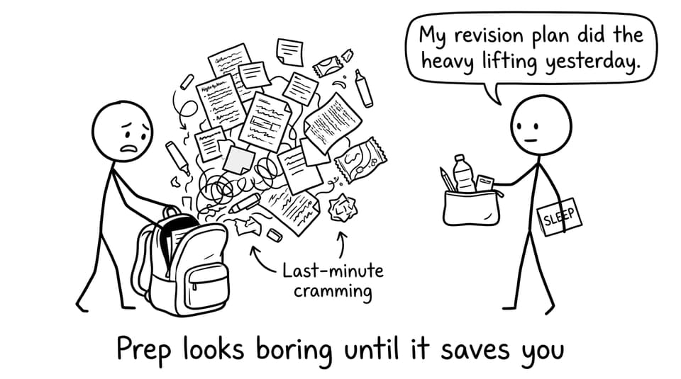 Prep looks boring until it saves you