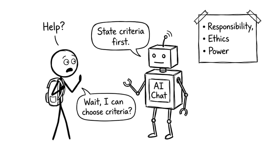 Comic: criteria first
