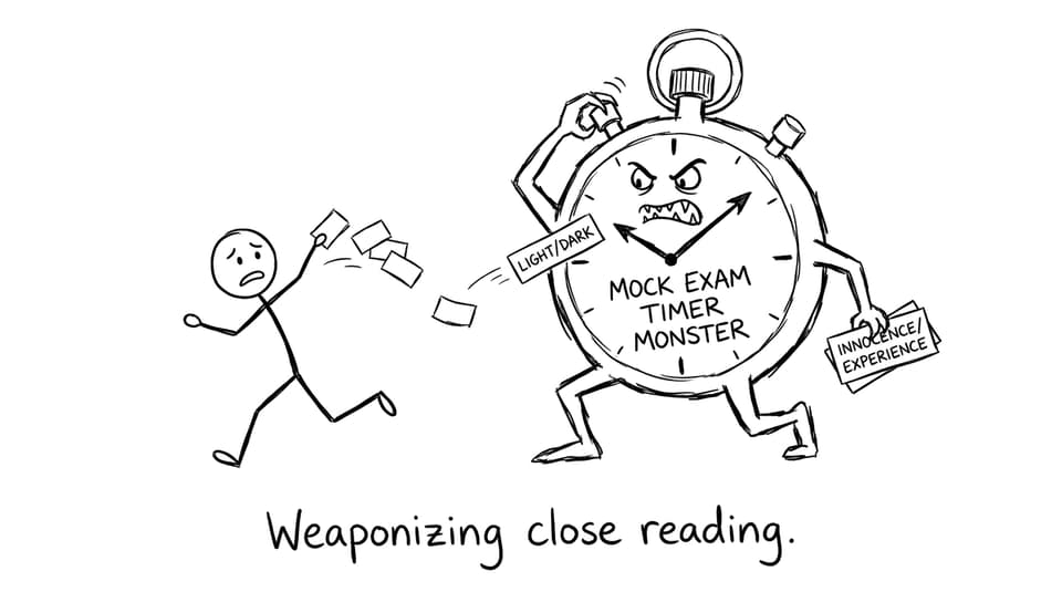 A timer monster gets hit by dualities flashcards
