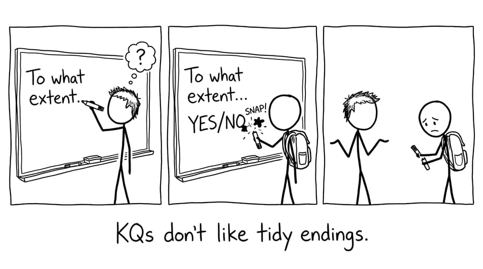 KQs don't like tidy endings