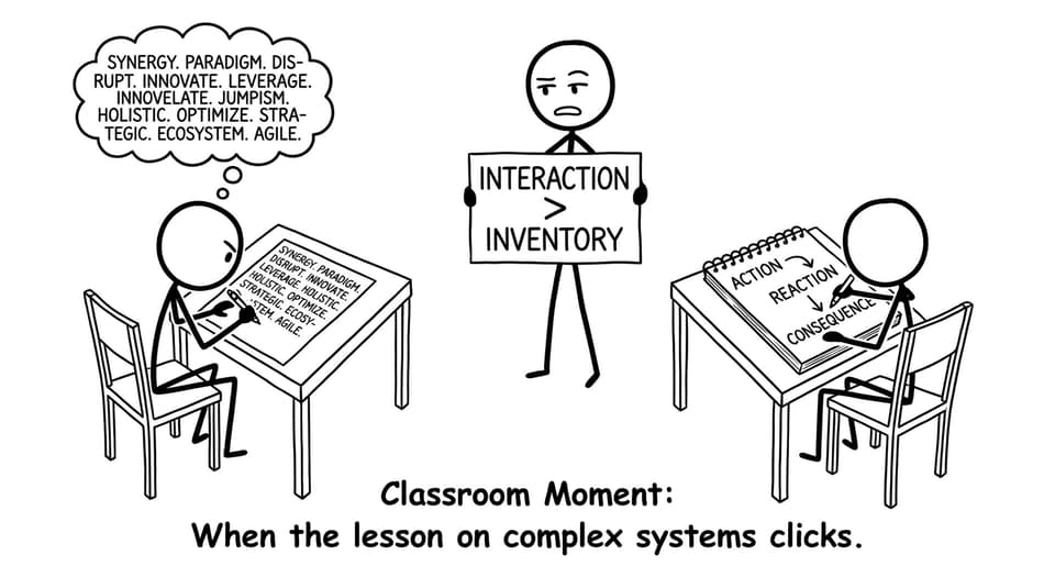 Interaction > Inventory classroom joke