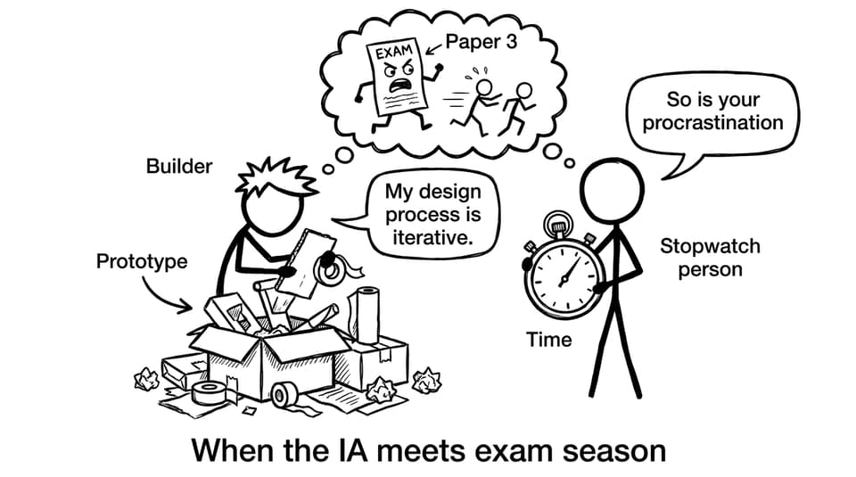 When the IA meets exam season