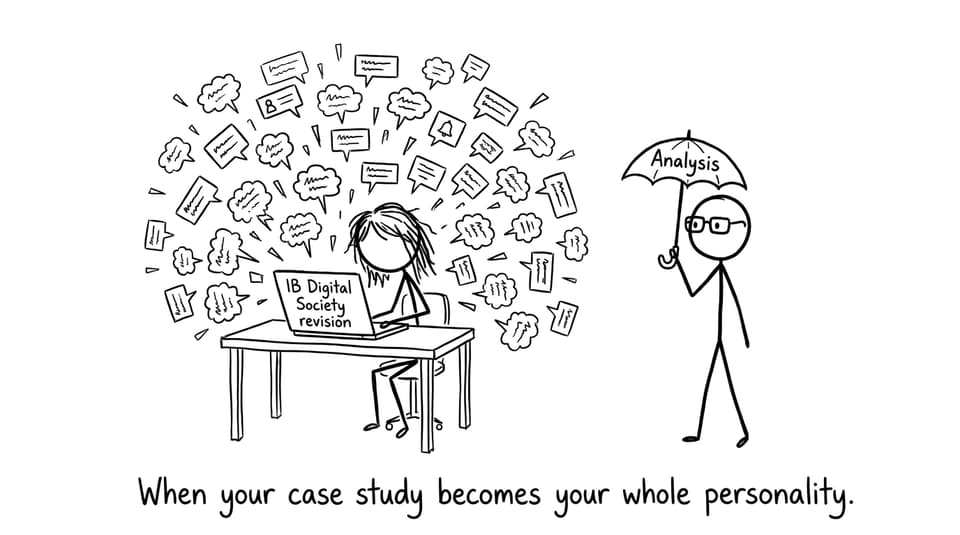 Student vs notifications: analysis umbrella