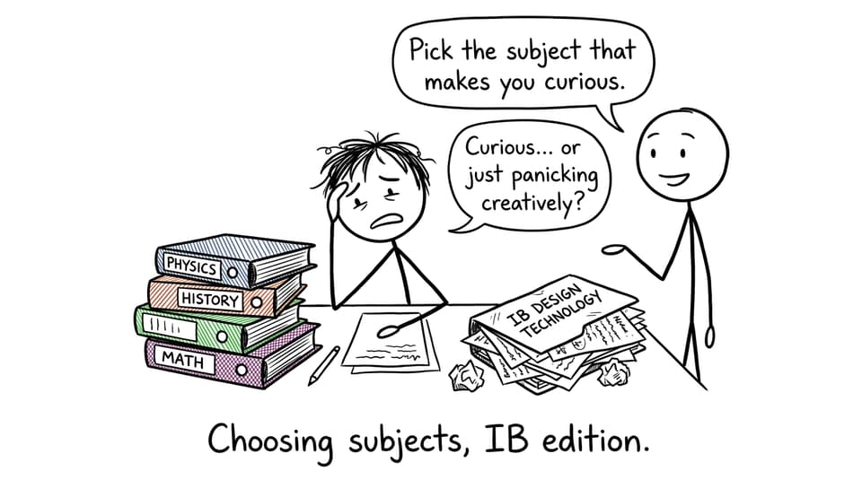 Choosing IB subjects, DT edition
