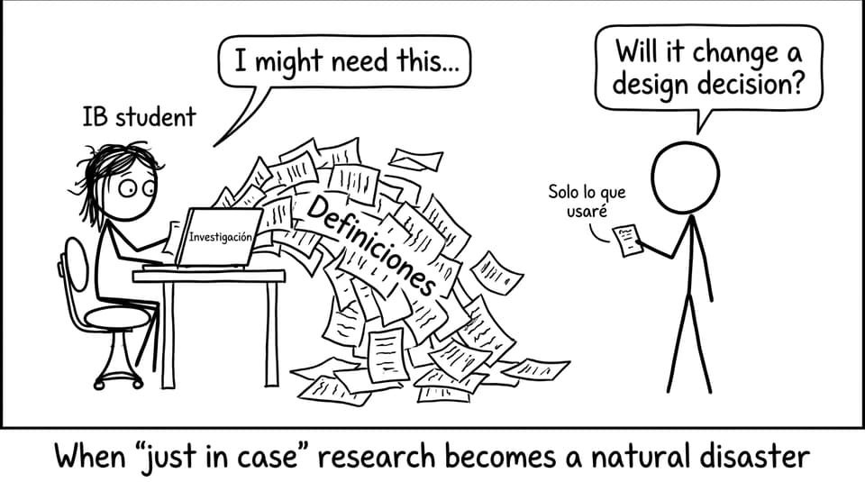 A student causes a research flood