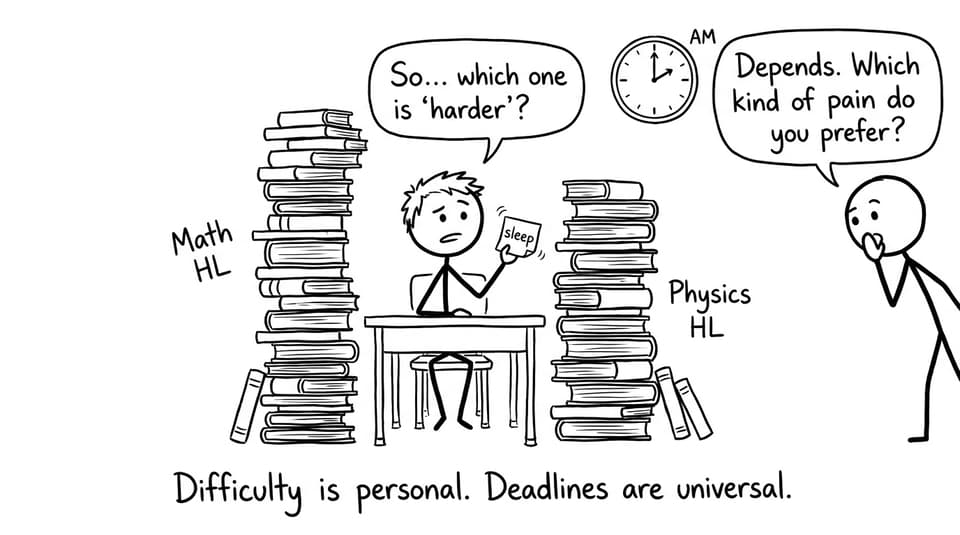 Two HL piles and no sleep