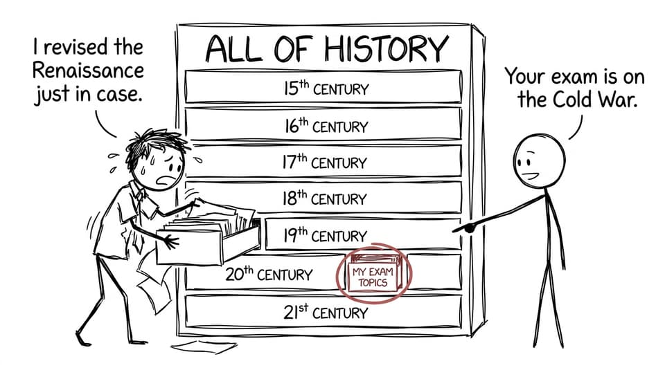 A student discovers that revising all of history may not be necessary