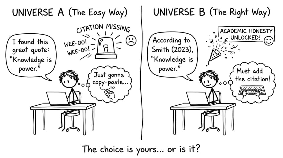Missing citation siren vs citation confetti