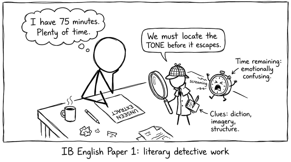 IB English Paper 1: literary detective work