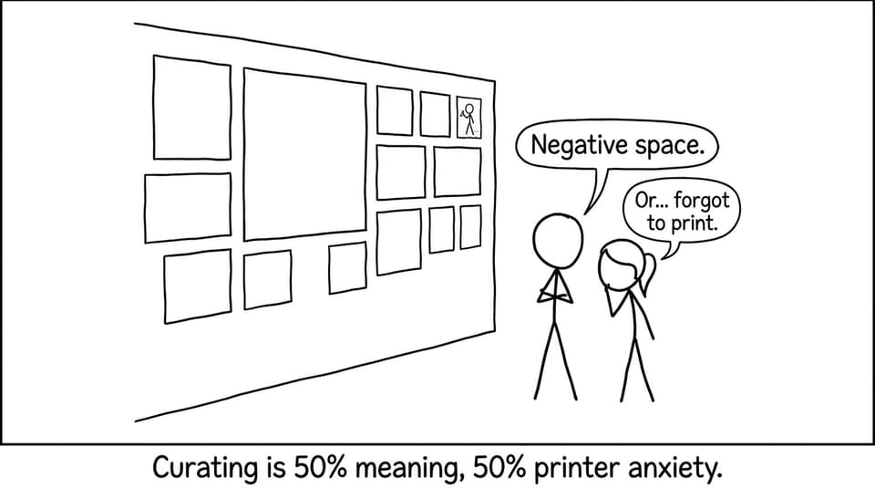 Negative space or forgot to print