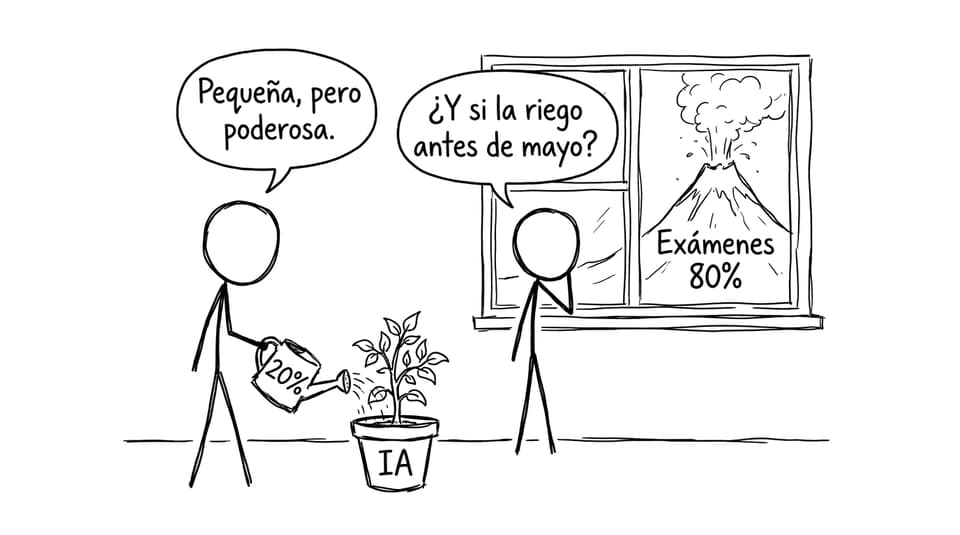La IA como planta que se riega antes de mayo