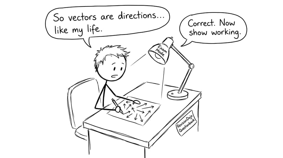 Vectors life-direction comic