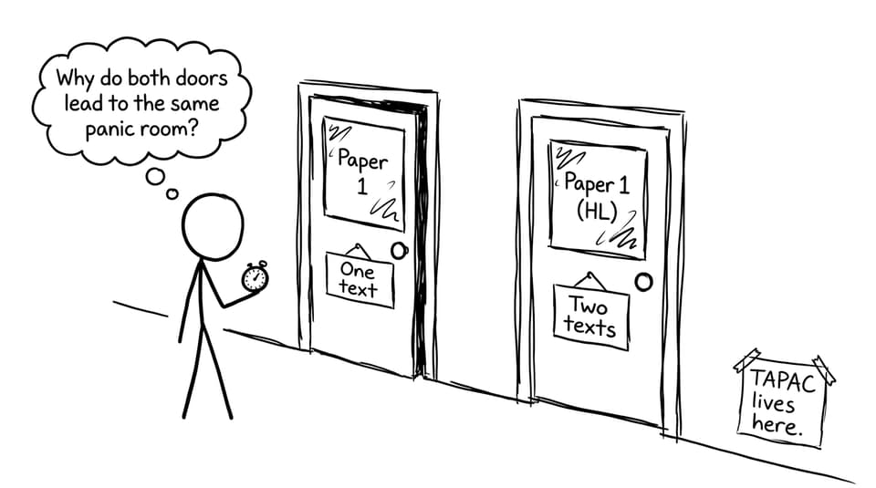 Paper 1 doors joke
