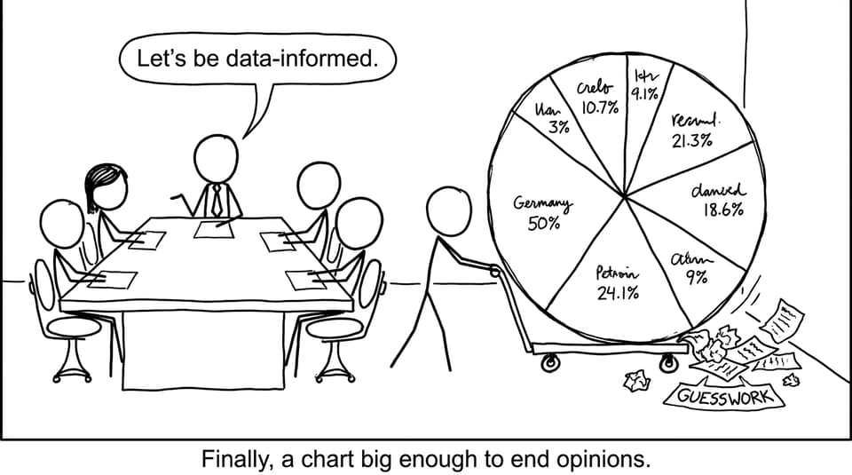The comically huge chart ends opinions (comic relief)