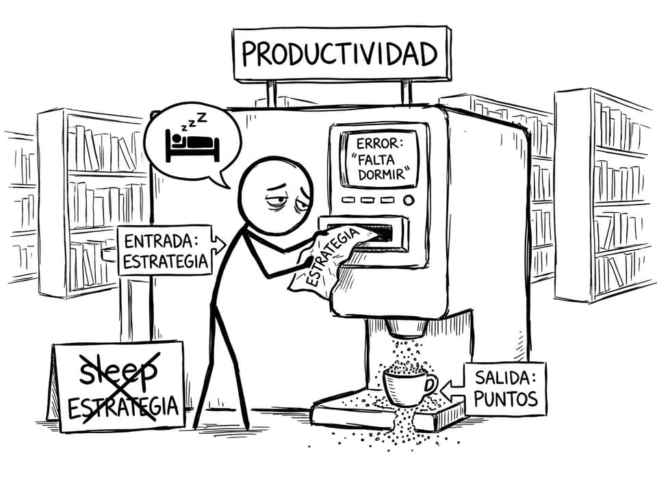 Máquina de “Productividad” en la biblioteca