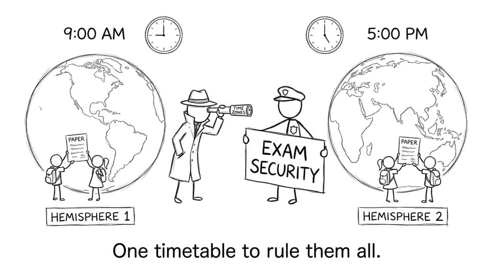 Time zones and security comic