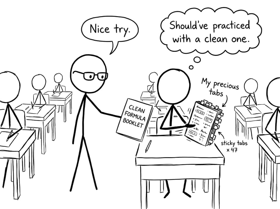 Proctor rejects annotated booklet