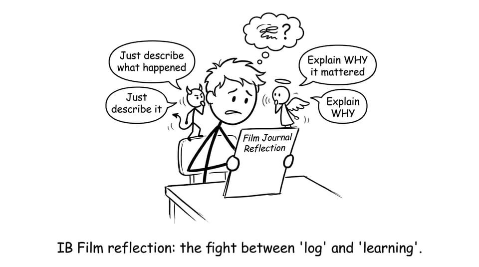 IB Film reflection tug-of-war