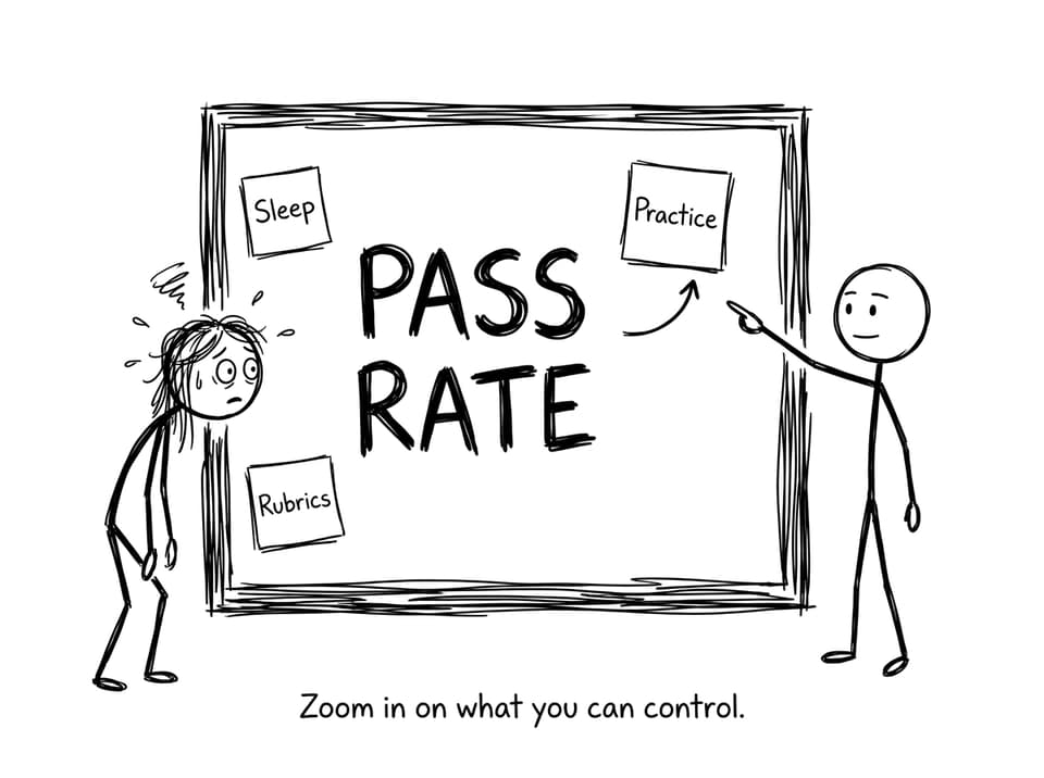 A stressed student vs controllables