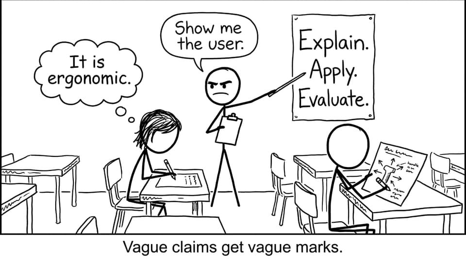 Examiner demands justification