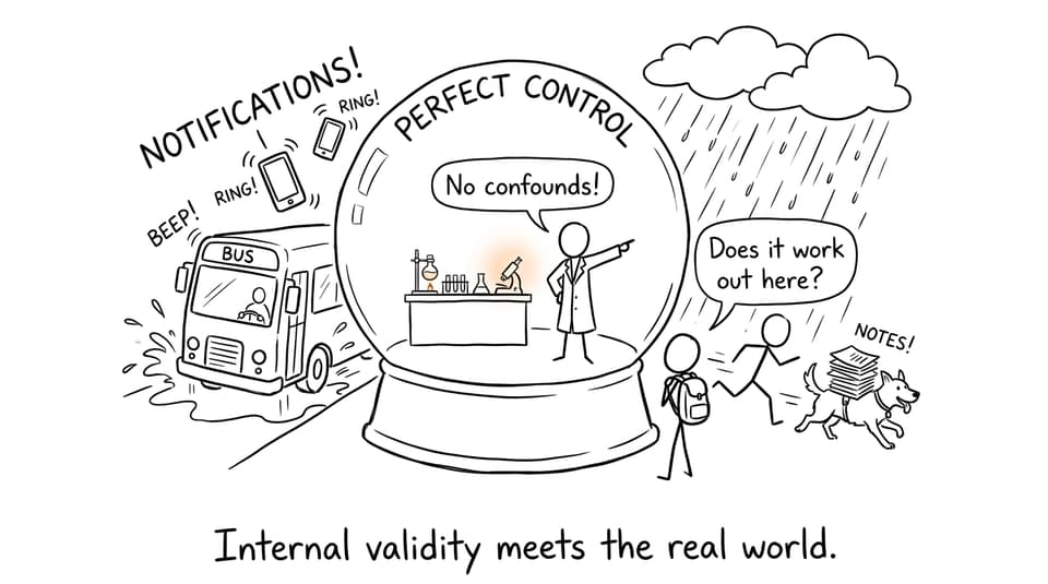 A comic about laboratory control meeting everyday life
