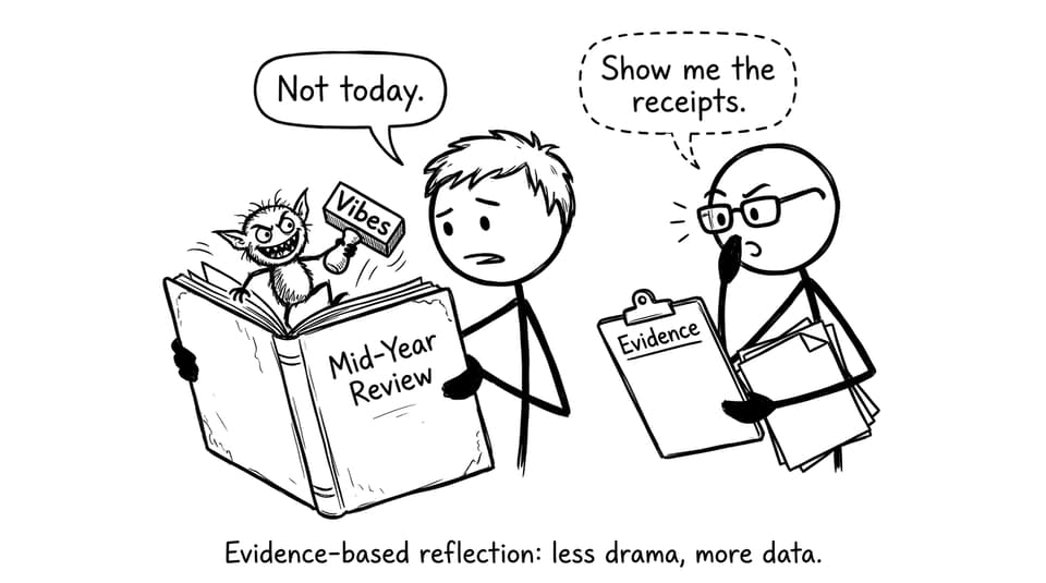 Evidence-based reflection comic