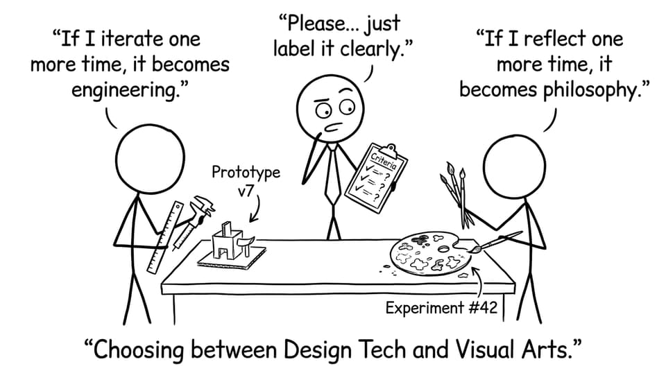 Choosing between Design Tech and Visual Arts
