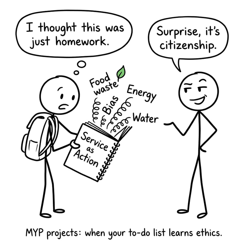 MYP projects when your to-do list learns ethics