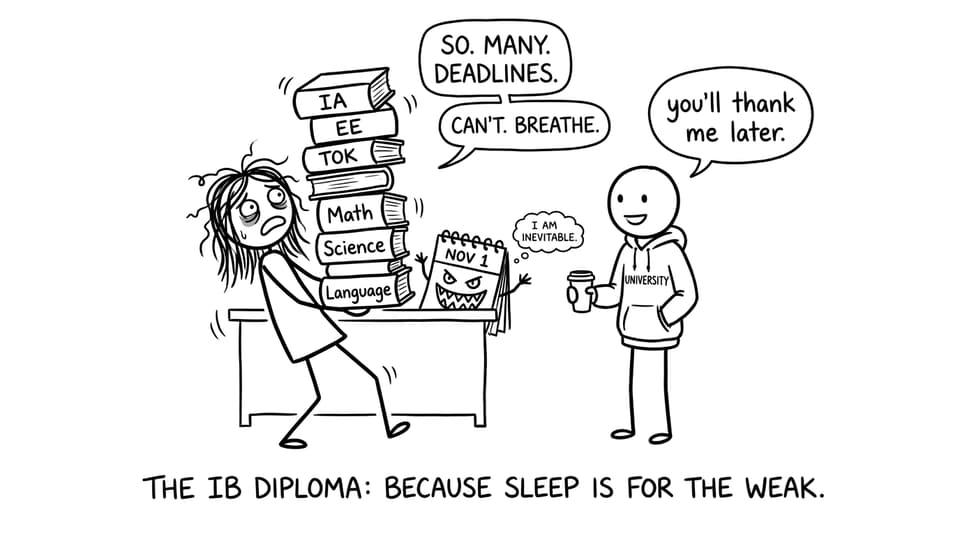 IB student meets future self