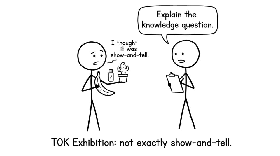 TOK Exhibition: not exactly show-and-tell.