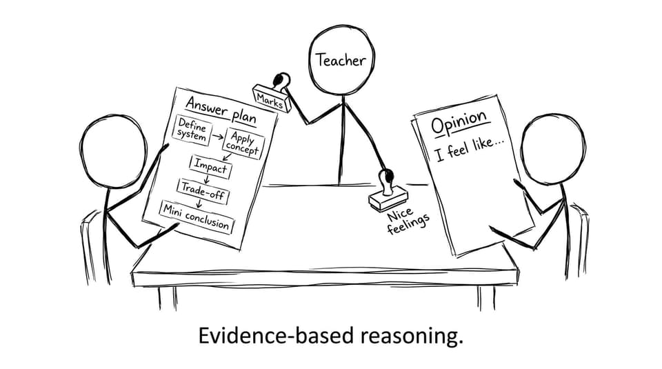 Evidence-based reasoning