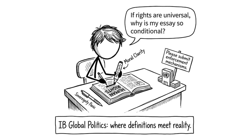 IB student wrestling with rights vs sovereignty