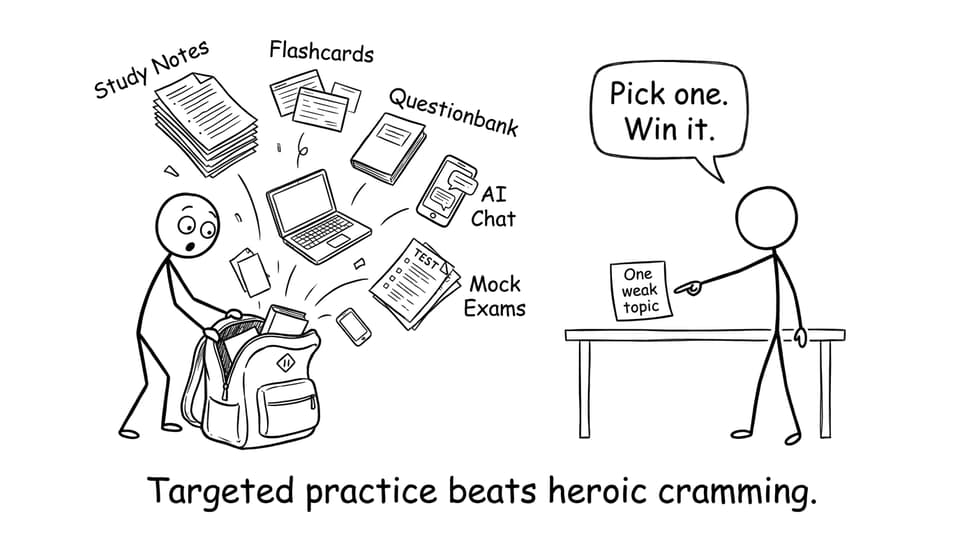 Targeted practice comic