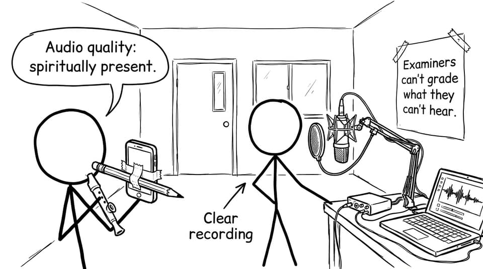 Audio quality joke